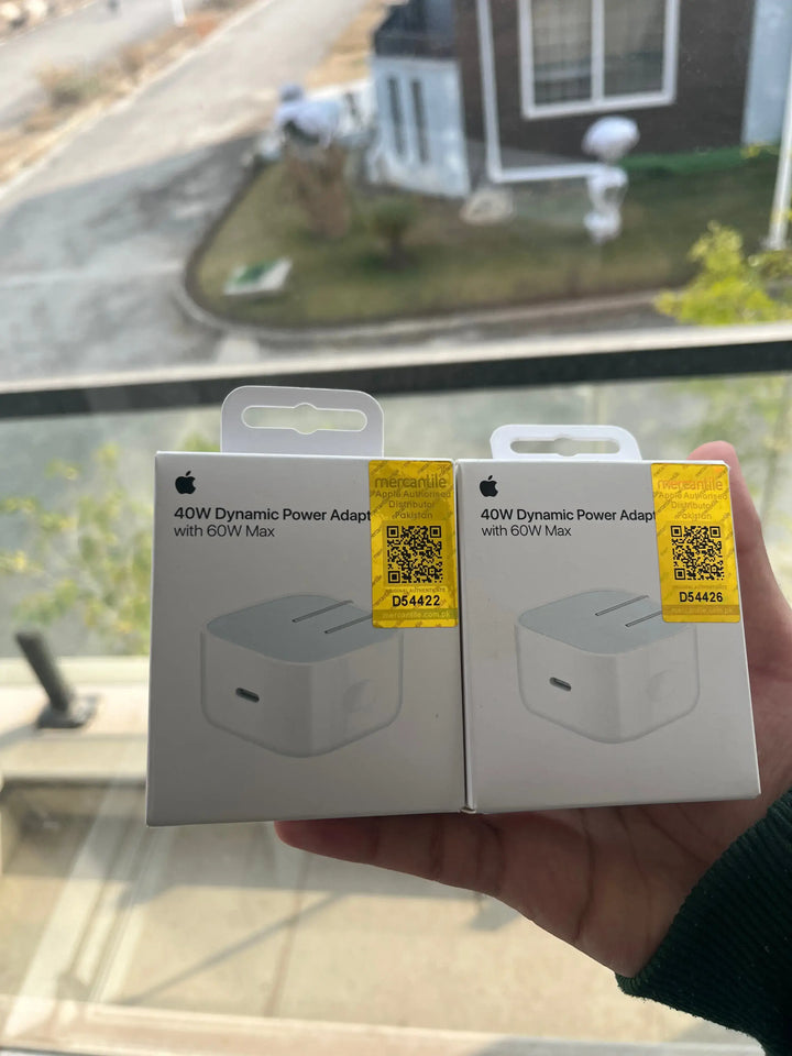 Apple 40W Fast Charging Adapter + Free Braided Cable | Limited Time Offer