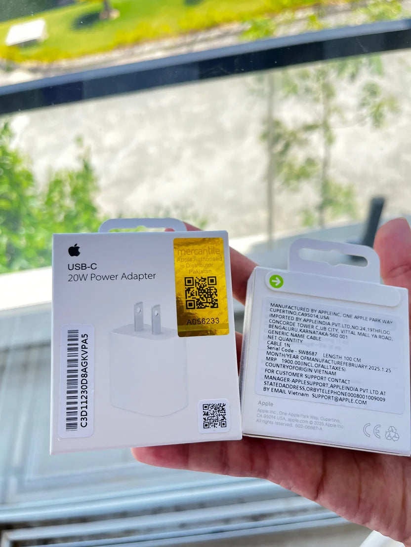 20W Apple Fast Charging Adapter + Free Braided Cable | Limited Time Offer